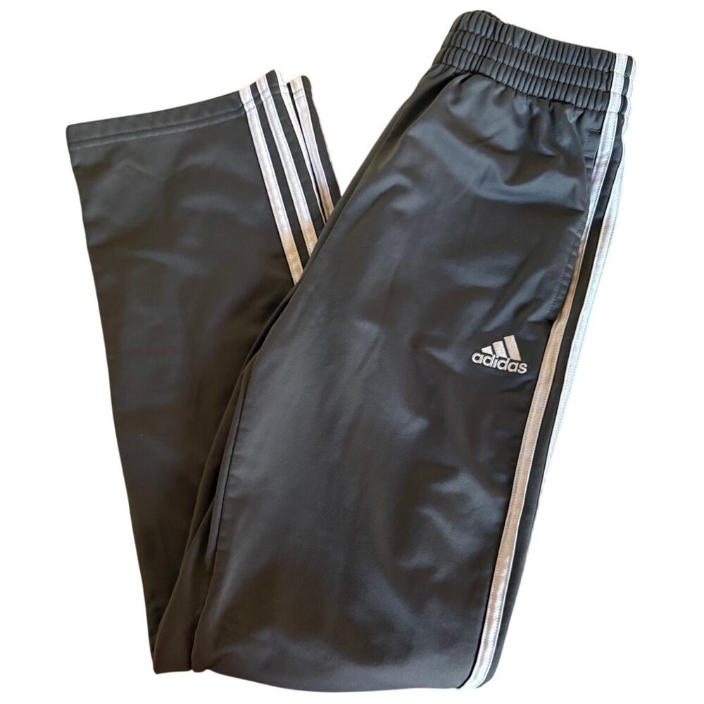 Adidas grey pants size large 14-16